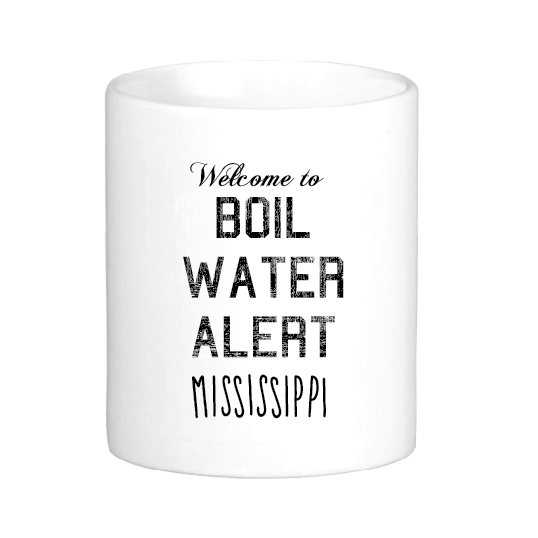 Welcome to Boil Water Alert Mississippi Mug by Swell-O-Phonic