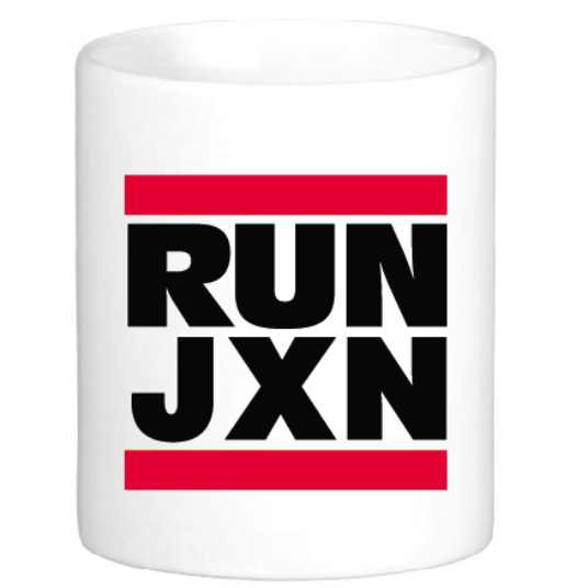 RUN JXN Mug by Swell-O-Phonic