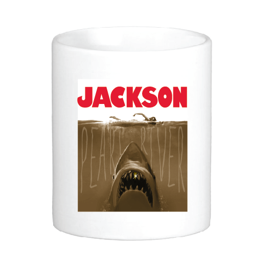 Jackson Jaws Mug by Swell-O-Phonic
