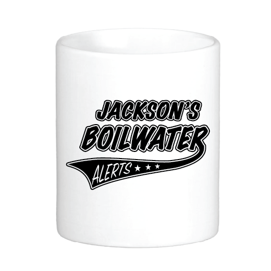 Jackson Boil Water Alerts Mug by Swell-O-Phonic