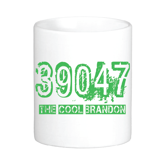 39047: The Cool Brandon Mug by Swell-O-Phonic