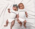 graphic bodysuit | wombmates by Finn + Emma