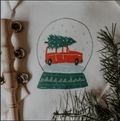 long sleeve graphic bodysuit | snow globe by Finn + Emma