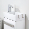 Home Decorators Collection Woodmoore 19 In. W x 10 In. D Vanity in Gloss White by Vanessa Jane