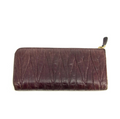Miu Miu Front Logo Matelasse Leather Red Wallet #3997 by Bolt Boutique