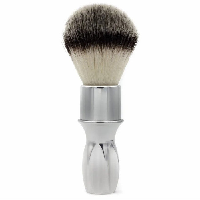 Alpha Brush & Shaving Co. T-400 Silver 24mm Shaving Brush by Pasteur Pharmacy