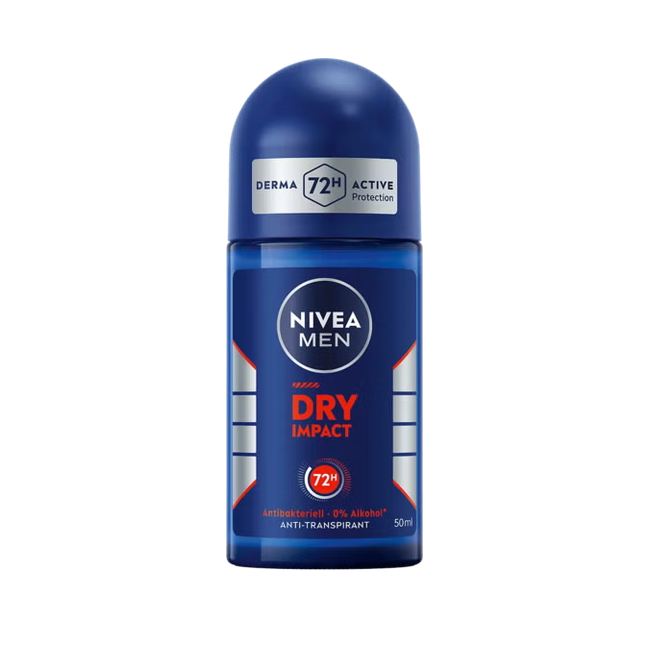 Nivea Men Dry Impact Anti-Perspirant Roll-On 72h Extreme Protection 50ml by Pasteur Pharmacy