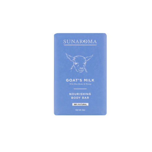 Sunaroma Goats Milk W/ Shea Butter & Manuka Honey Soap (8 Ounce) by Pasteur Pharmacy