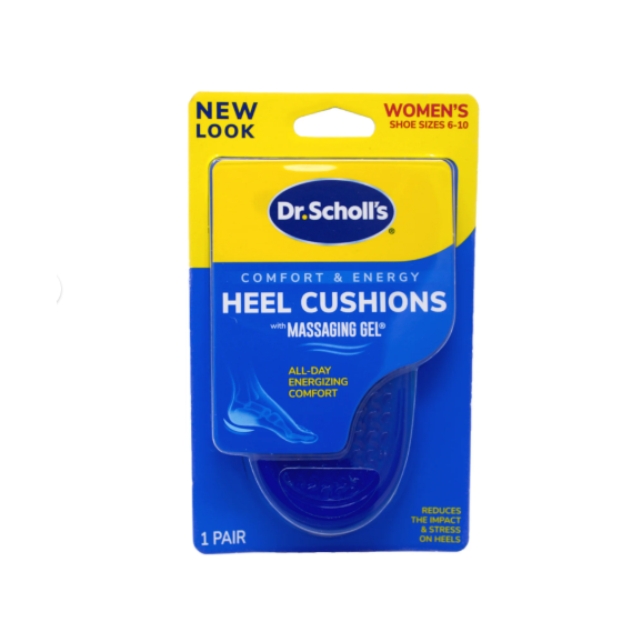 Dr. Scholl's Massaging Gel Advanced Heel Cushions For Women Size 6-10 by Pasteur Pharmacy