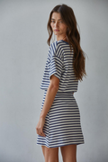 Marley Striped Mini Dress by Boutique 23