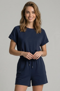 Buttery Soft Back-Cutout Romper by Boutique 23