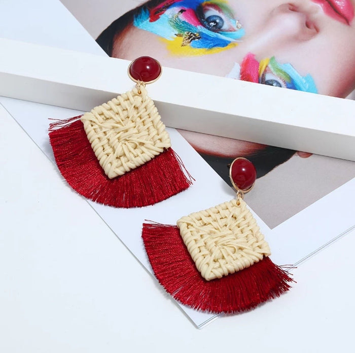 Tessel Earrings by Duma Mbili LLC
