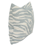 AQUA Home Zebra Print Decorative Pillow, 20 x 20 gray by Vanessa Jane