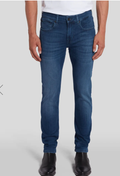 7 for All Mankind Mens Slimmy Dark Wash Slim Straight Jeans, Size 38 by Vanessa Jane