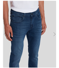 7 for All Mankind Mens Slimmy Dark Wash Slim Straight Jeans, Size 38 by Vanessa Jane