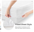 Linenspa Five Sided Waterproof Mattress Protector, Twin by Vanessa Jane