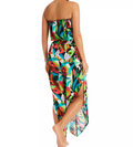 BAR III Womens Tropical Dreams Tube Top Cover-Up Jumpsuit, Size Large by Vanessa Jane