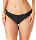 Bar III Tab-Side Hipster Bikini Bottoms Black Size XL by Vanessa Jane