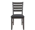 Harper and Bright Gray Rustic Wood Dining Set with Bench (No Table) by Vanessa Jane