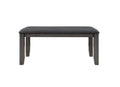 Harper and Bright Gray Rustic Wood Dining Set with Bench (No Table) by Vanessa Jane