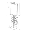 Azar Sky Tower Display Kit with 22W x 28H Snap Frame and Brochure Side Pockets by Vanessa Jane
