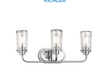 Kichler Braelyn 3 Light 24-Inches Seeded Glass Vanity Light by Vanessa Jane