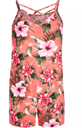 Epic Threads Girls Floral-Print Romper, Size Large by Vanessa Jane