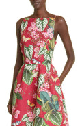 Oscar De La Renta Botanical Print Sundress, Size 4 by Vanessa Jane
