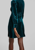 Vince Camuto Velvet Twist-Front Dress, Size 14 by Vanessa Jane