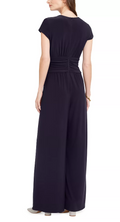 Vince Camuto Twist-Front Plunge Jumpsuit by Vanessa Jane
