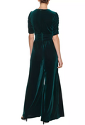 Vince Camuto Velvet Twist-Front Jumpsuit by Vanessa Jane