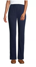 Lands End Womens Sport Knit High Waist Pants by Vanessa Jane
