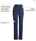 Lands End Womens Sport Knit High Waist Pants by Vanessa Jane