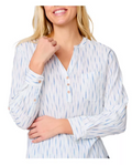 Free Country Womens Easy Breezy Long Sleeve Shirt by Vanessa Jane