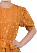 Ny Collection Womens Elbow Sleeve Swiss Dot Dress , XL by Vanessa Jane