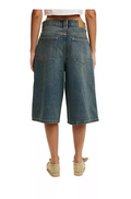 Cotton on Womens 91 Baggy Denim Jort - Shadow Brown, Size 28 by Vanessa Jane