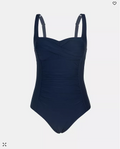Cupshe Square Neck Twist-Front One Piece Swimsuit by Vanessa Jane