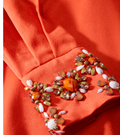 Boston Proper Beaded Embellished Trim Collared Tunic Dress, Size 8 by Vanessa Jane