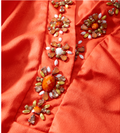 Boston Proper Beaded Embellished Trim Collared Tunic Dress, Size 8 by Vanessa Jane