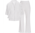 Boston Proper Eyelet Jacket and Pant Sport Set, Size Small by Vanessa Jane