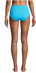 Lands End Retro Tummy Slimmer High-Waist Bikini Bottoms, Size 8 by Vanessa Jane