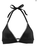 Lascana Womens Plunge Triangle Bikini Swimsuit Top Bra, Size 34A/B by Vanessa Jane
