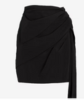 Express High Waisted Statement Bow Mini Skirt, Size 4 by Vanessa Jane
