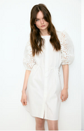 HandM Dress with Eyelet-Embroidered Sleeves, Medium by Vanessa Jane