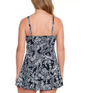 Swim Solutions Womens Tummy Control Bow Front Swimwear, Size 10 by Vanessa Jane