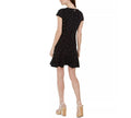Michael Kors Womens Floral Stud Flounce Hem Dress, Size Small by Vanessa Jane