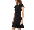 Michael Kors Womens Floral Stud Flounce Hem Dress, Size Small by Vanessa Jane