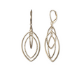 Anne Klein Gold-Tone Orbital Drop Extra Large Earrings by Vanessa Jane