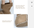 cozy booties| red by Finn + Emma