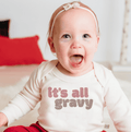 graphic bodysuit | all gravy (long sleeve) by Finn + Emma
